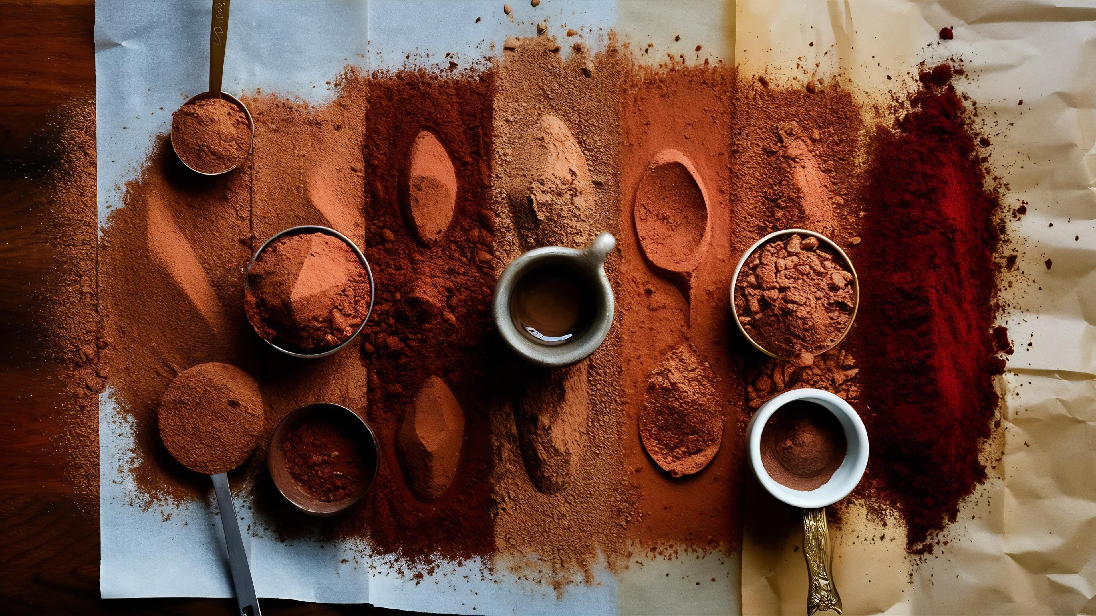 What are the cocoa powder types?